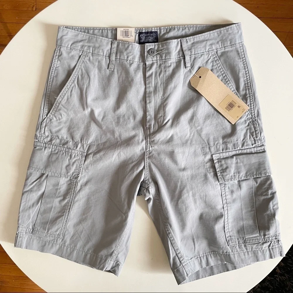 Levi’s Men’s Carrier Cargo Shorts Gray Size 30 New